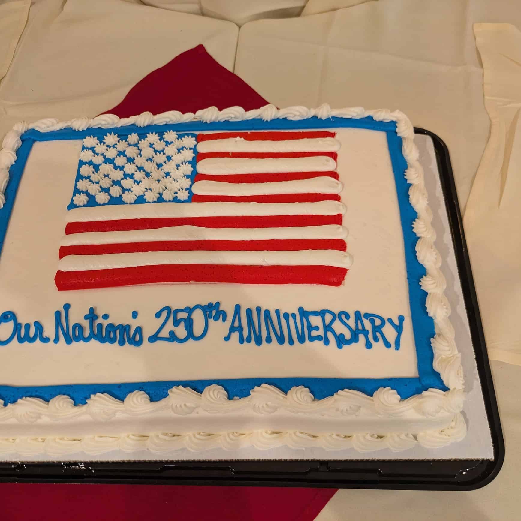 250 Year Cake